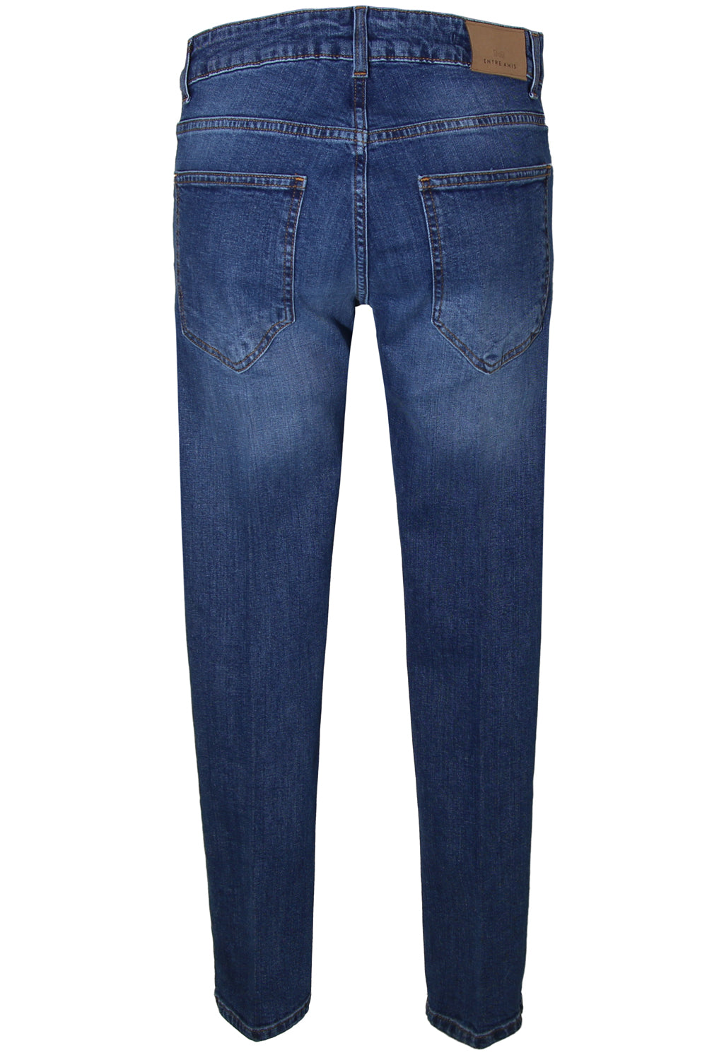 ENTRE AMIS Jeans Capri con sfumature