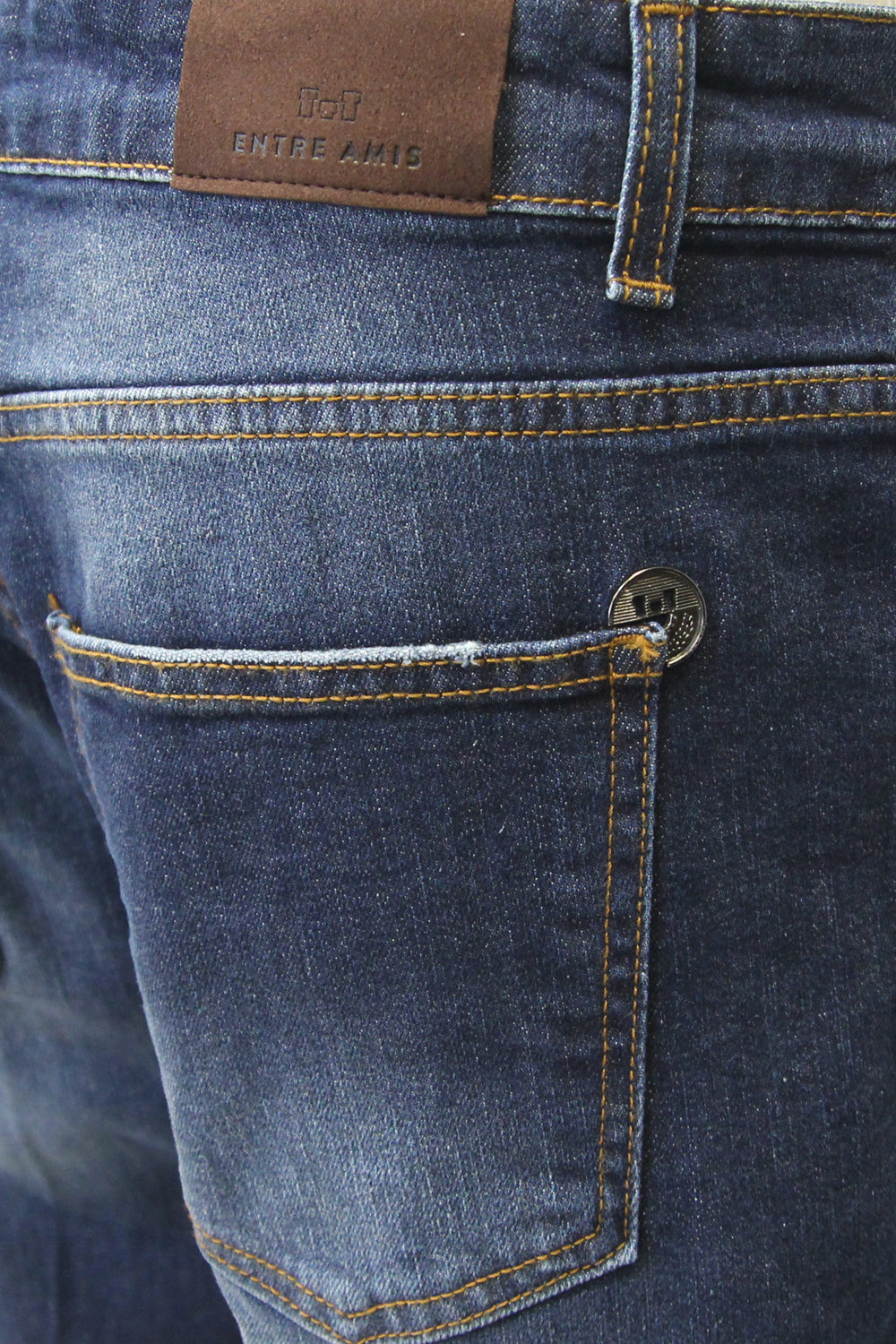 ENTRE AMIS Jeans modello capri slim