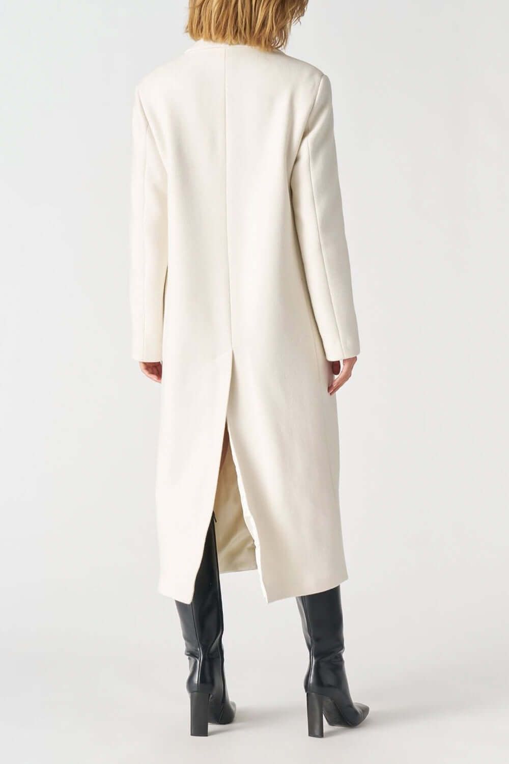 JUCCA Cappotto monopetto lana e cashmere Uncategorized JUCCA