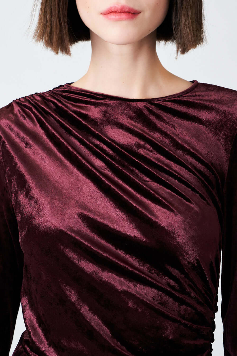 JUCCA Abito in velluto stretch Uncategorized JUCCA
