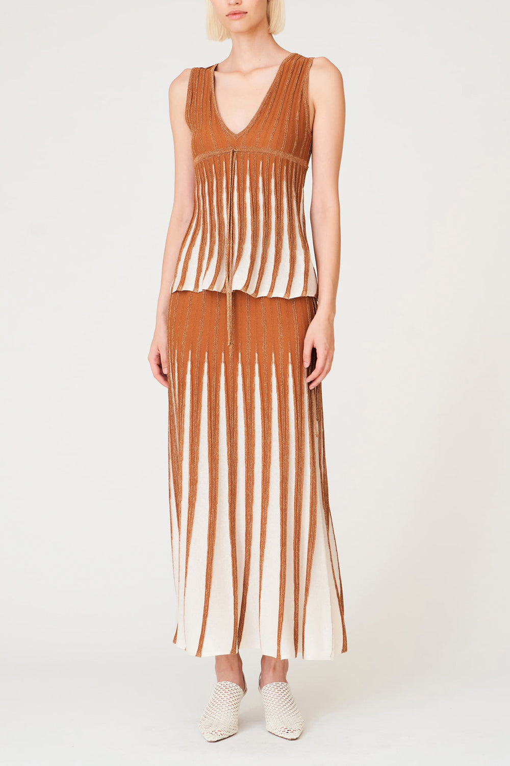 JUCCA Canotta in maglia a spicchi JUCCA