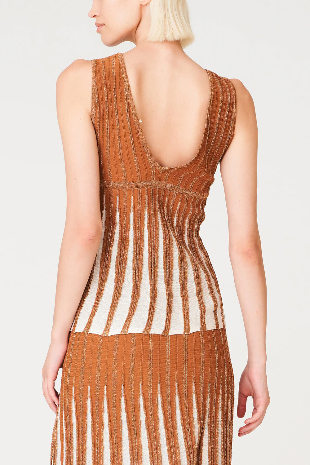 JUCCA Canotta in maglia a spicchi JUCCA