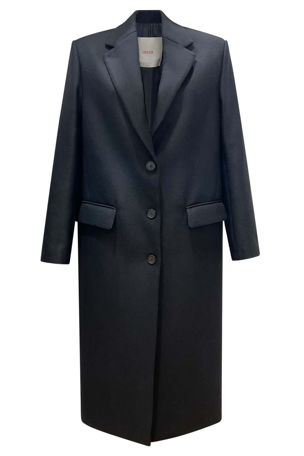 JUCCA Cappotto monopetto lana e cashmere Uncategorized JUCCA