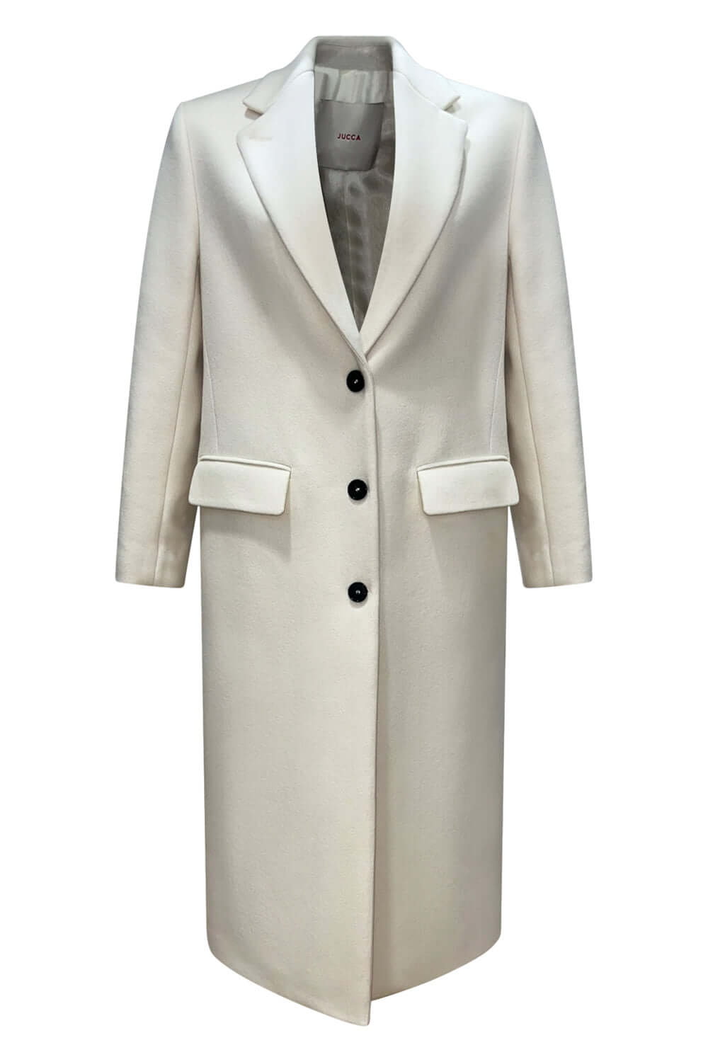 JUCCA Cappotto monopetto lana e cashmere Uncategorized JUCCA