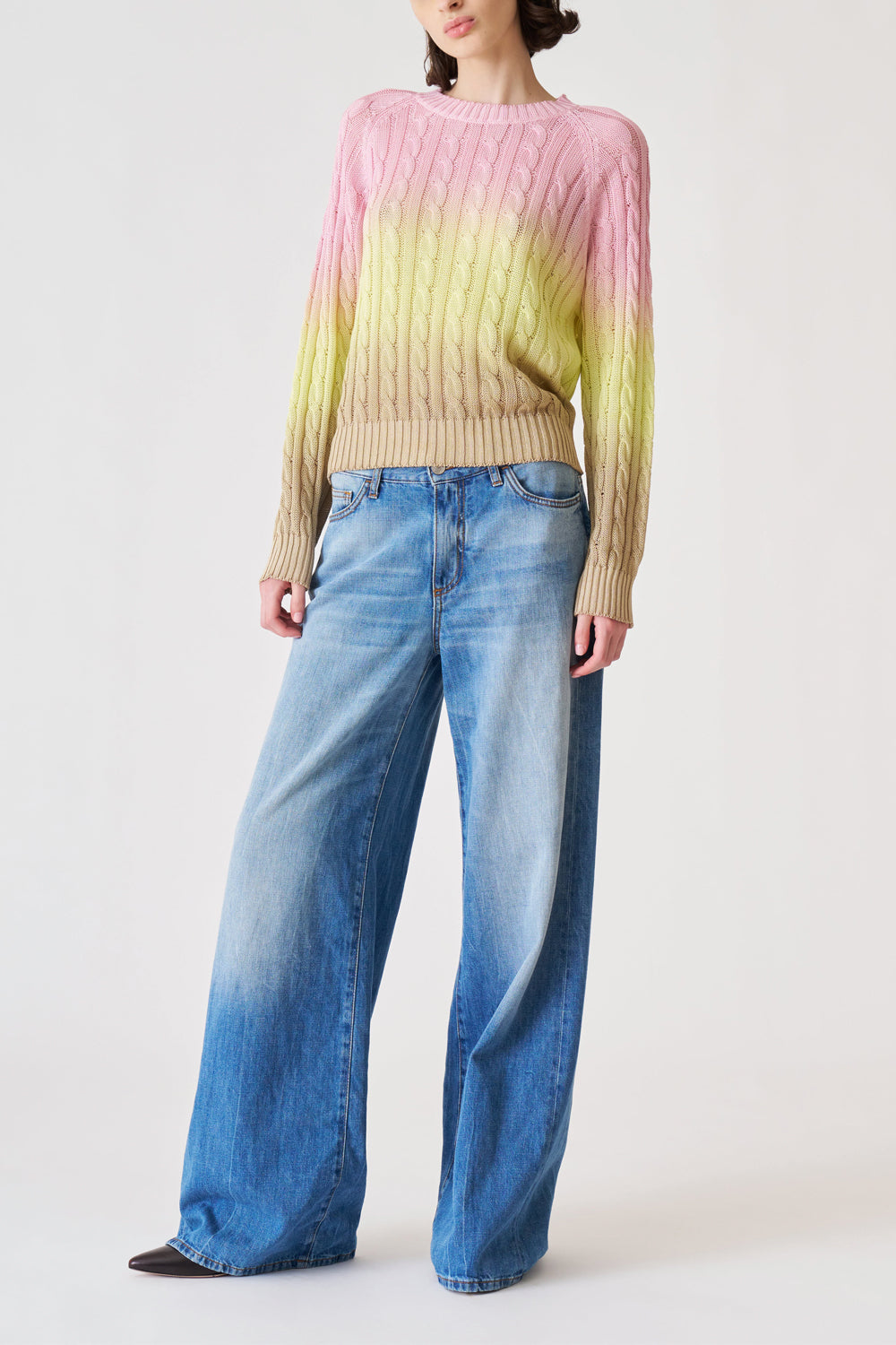 JUCCA Jeans Bella vita bassa e svasato JUCCA