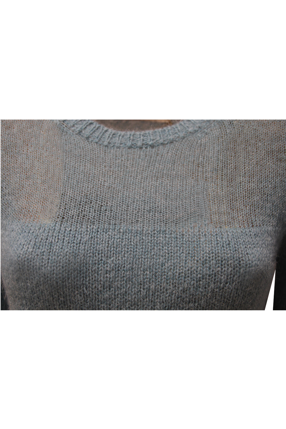 JUCCA Maglia in moher e alpaca con trasparenze JUCCA