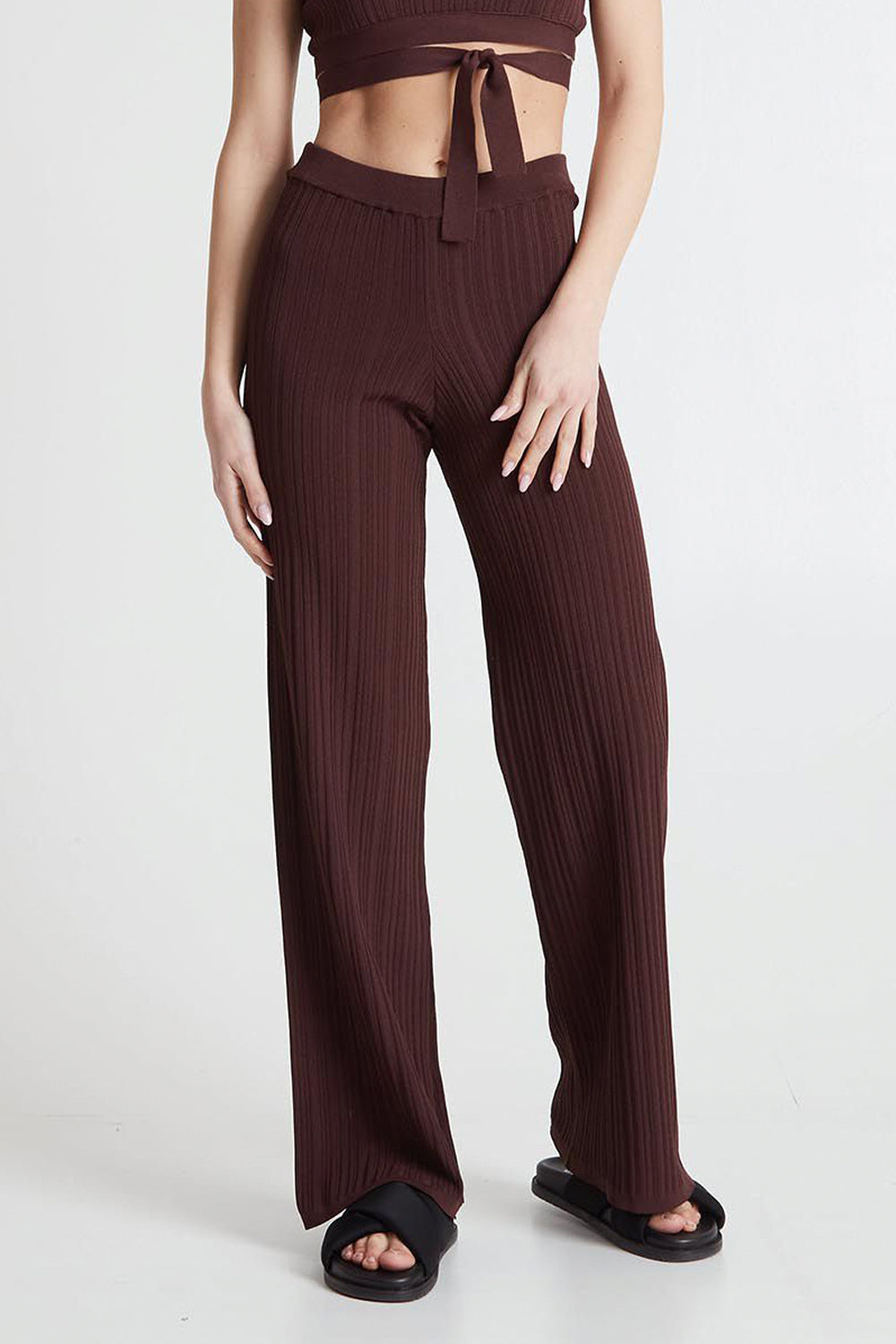 JUCCA Pantalone in maglia a coste JUCCA