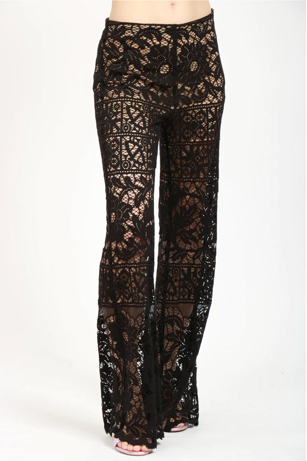 JUCCA Pantalone in pizzo sangallo JUCCA