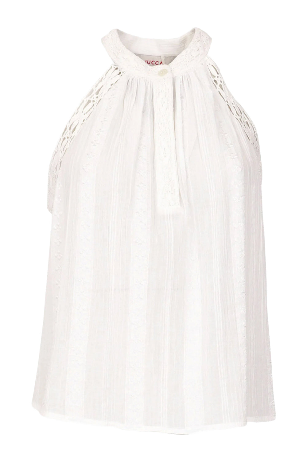JUCCA Top in cotone giromaniche Clothing Tops JUCCA