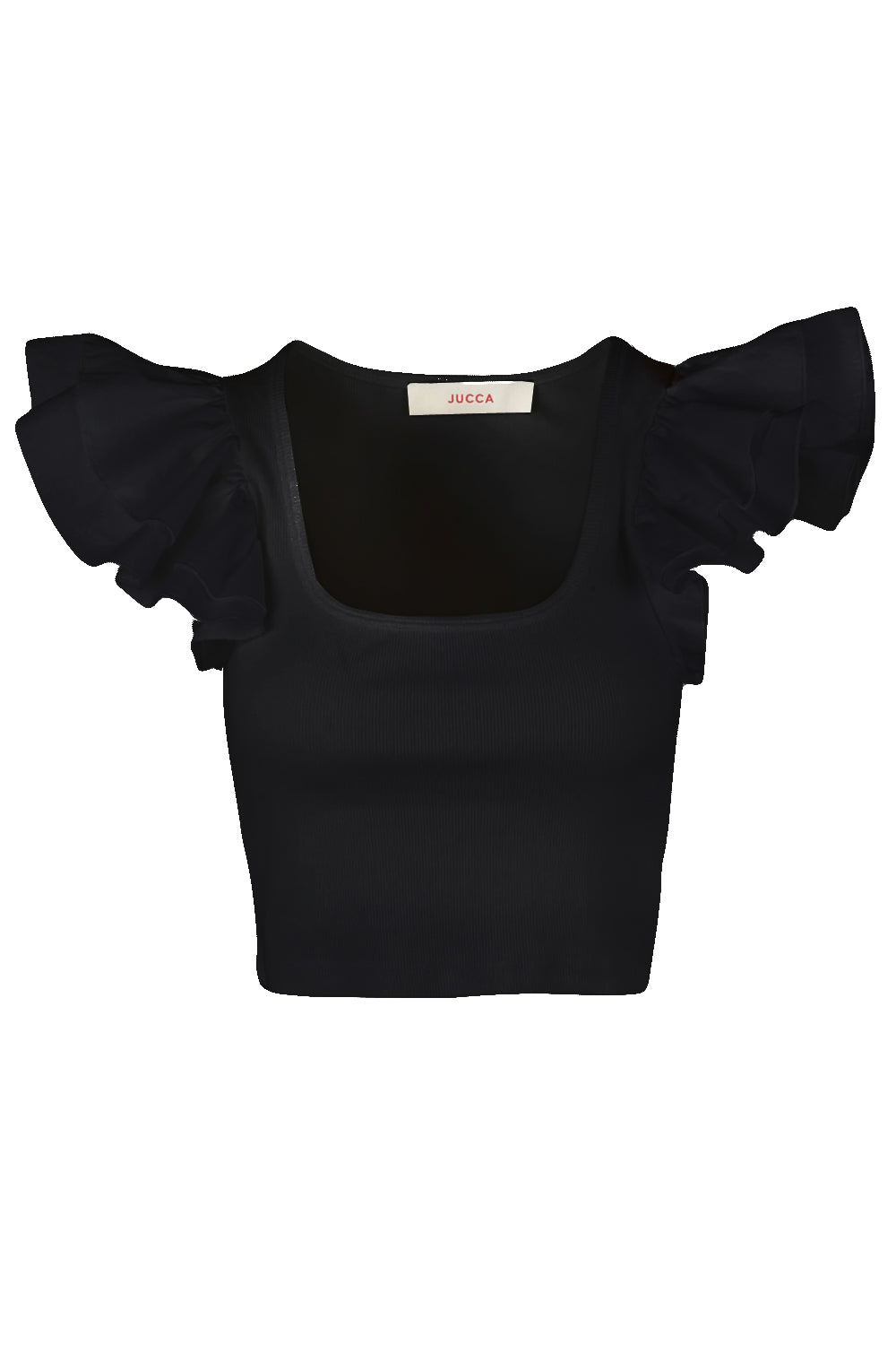 JUCCA Top in maglia con maniche in cotone