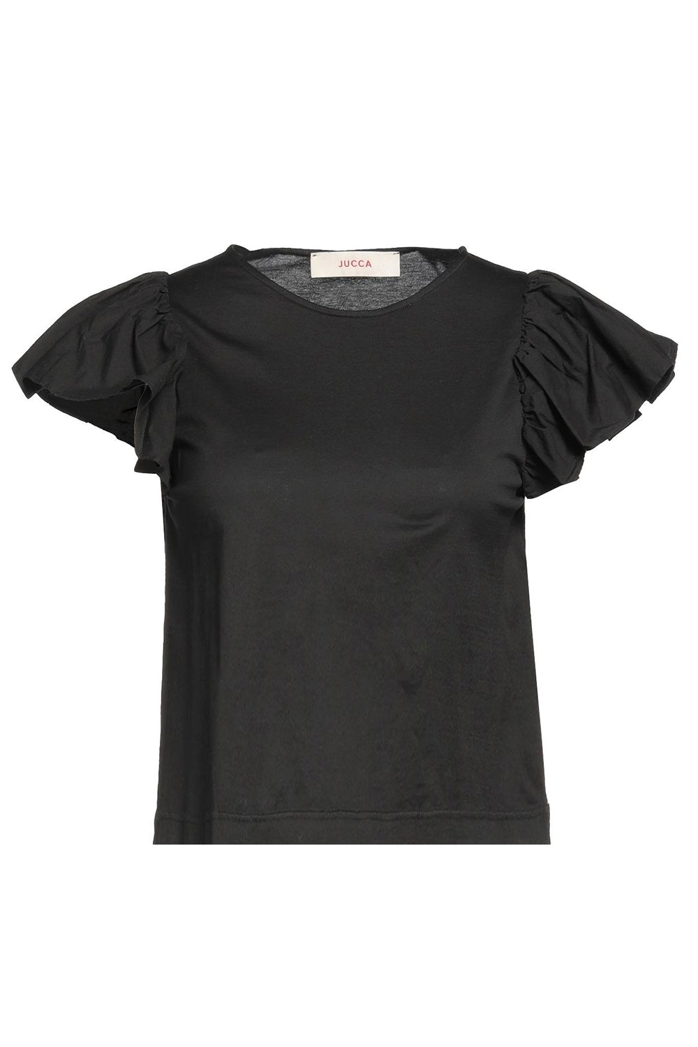 JUCCA Tshirt girocollo con manica aletta Clothing JUCCA