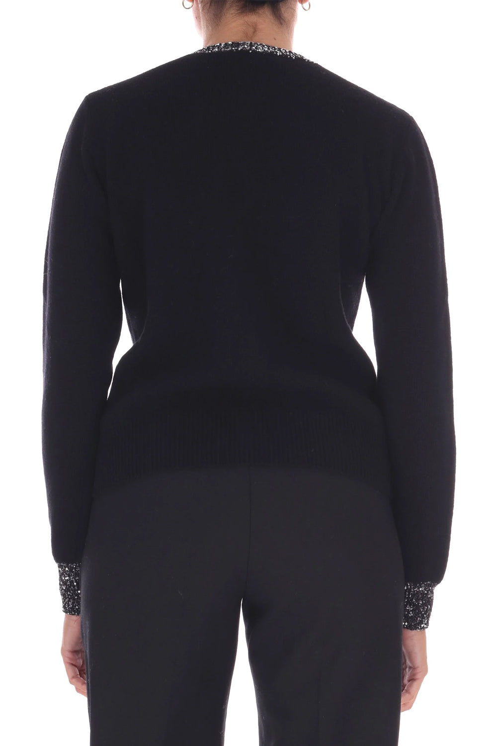 JUCCA Cardigan in lana con pailettes