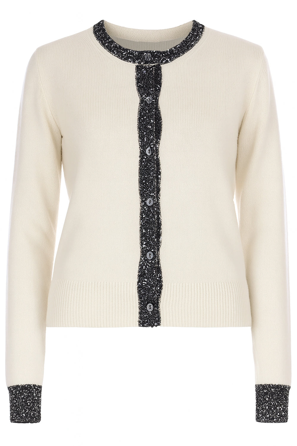 JUCCA Cardigan in lana con pailettes