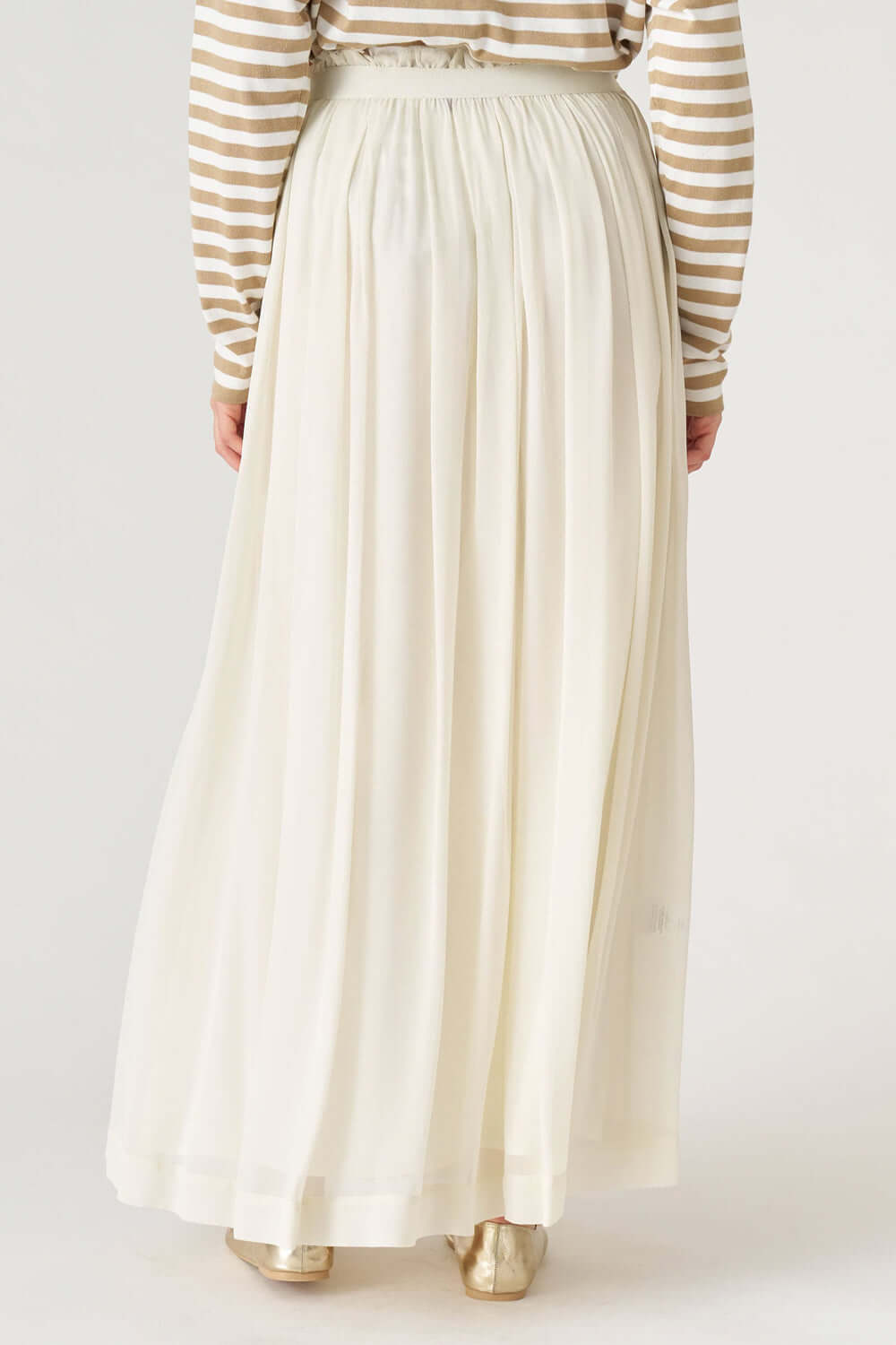 JUCCA Gonna arricciata in georgette Uncategorized JUCCA