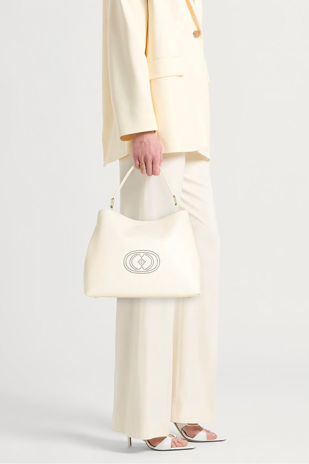 LA CARRIE Borsa shopper drilled LA CARRIE