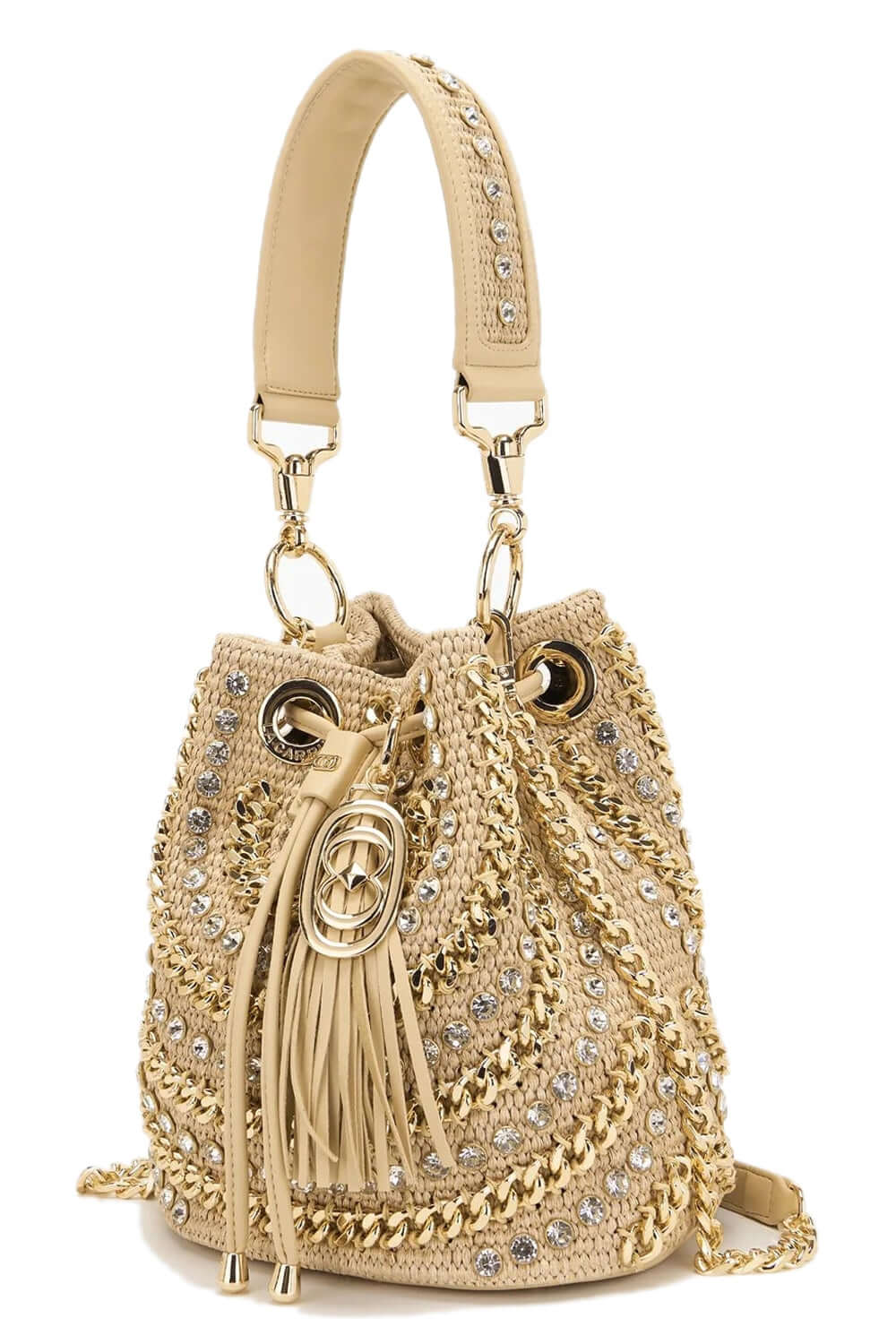 LA CARRIE Secchiello Mirror grande Satchel Bags LA CARRIE