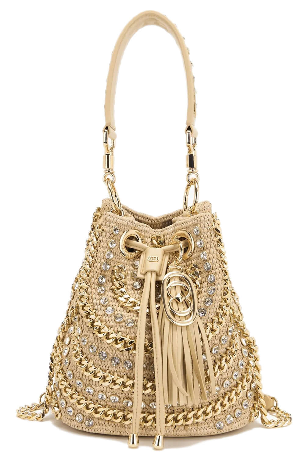 LA CARRIE Secchiello Mirror grande Satchel Bags LA CARRIE