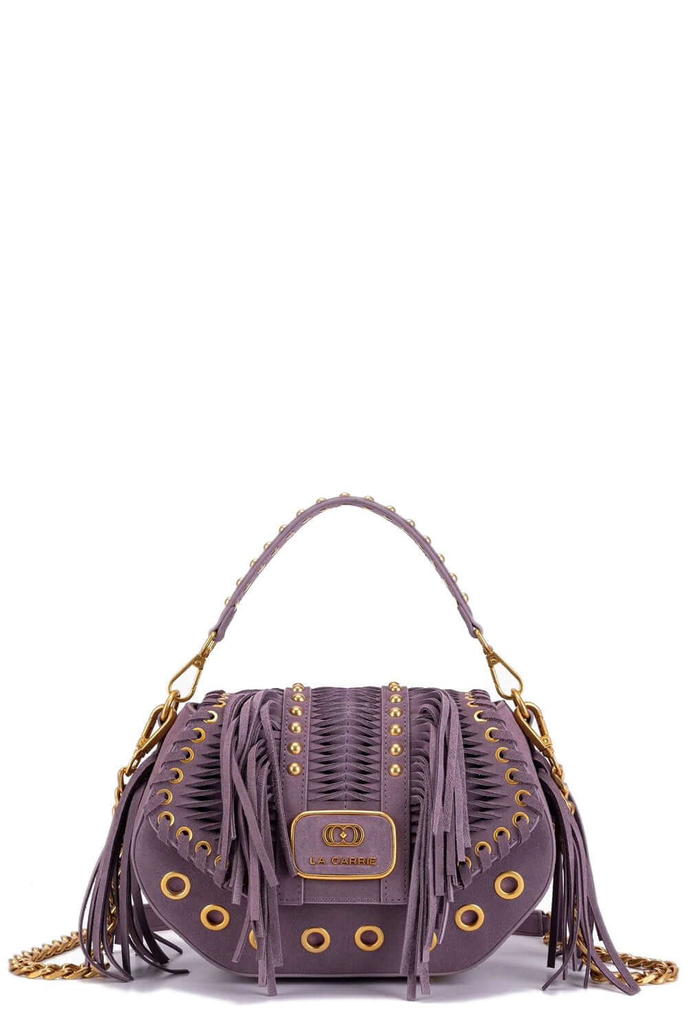 LA CARRIE Borsa a mano Etnic in suede Uncategorized LA CARRIE