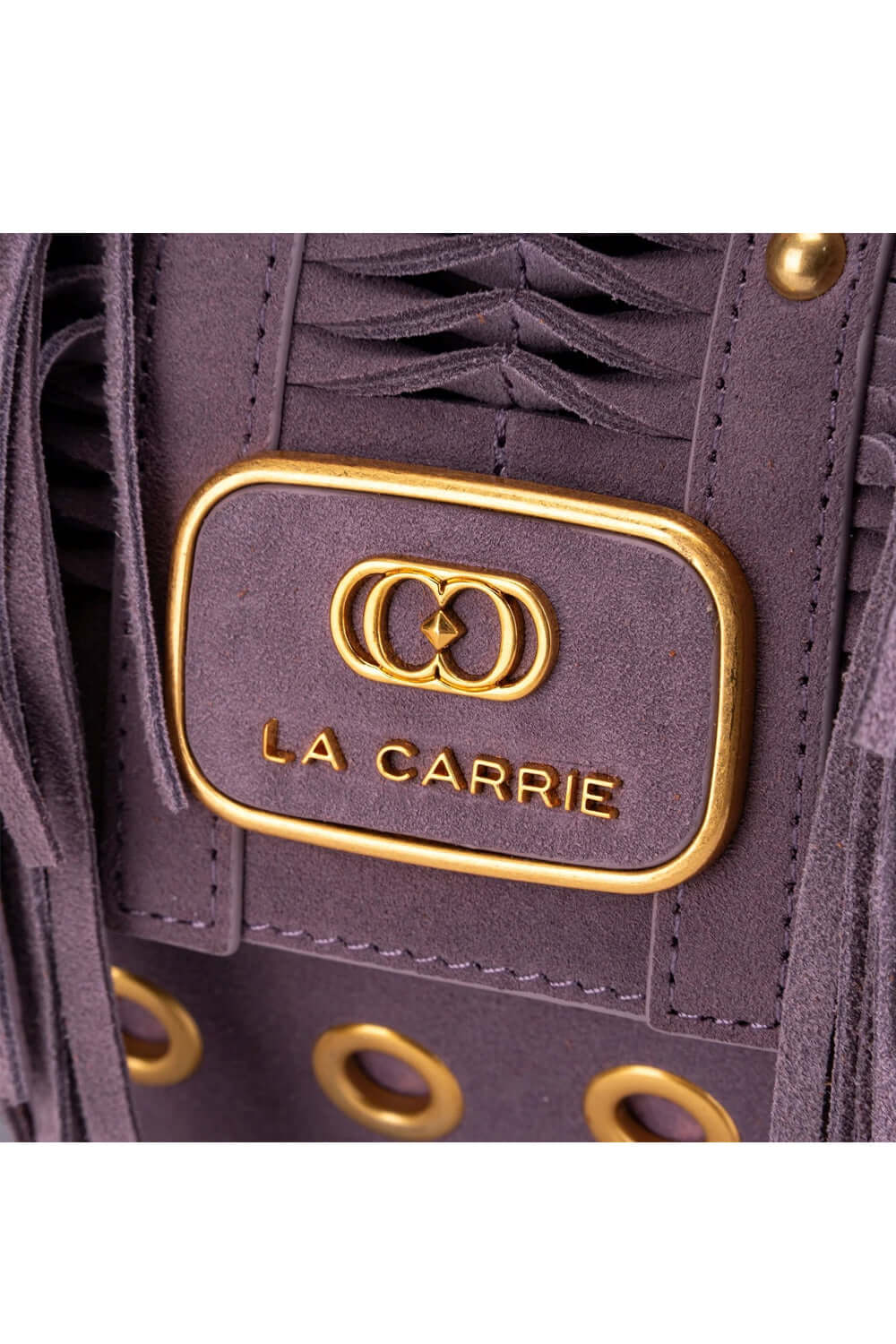 LA CARRIE Borsa a mano Etnic in suede Uncategorized LA CARRIE