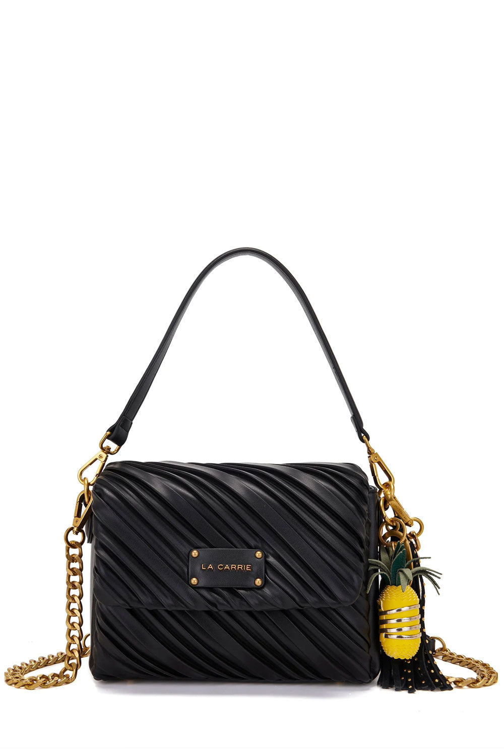 LA CARRIE Borsa a spalla in plissè
