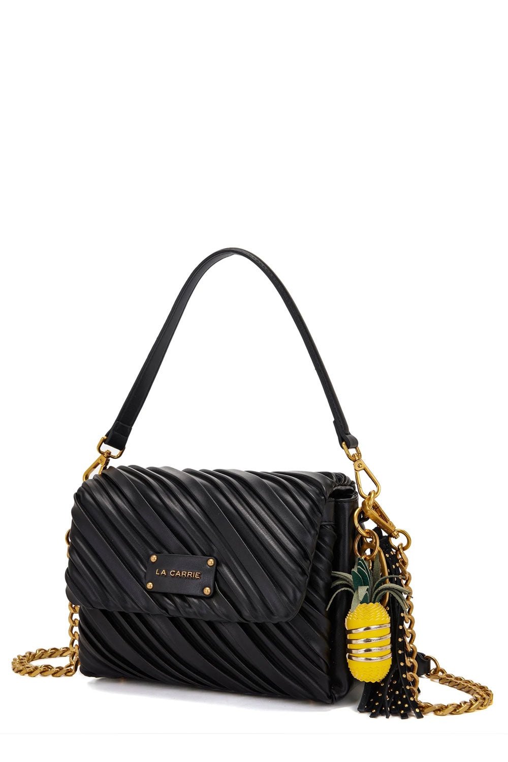 LA CARRIE Borsa a spalla in plissè