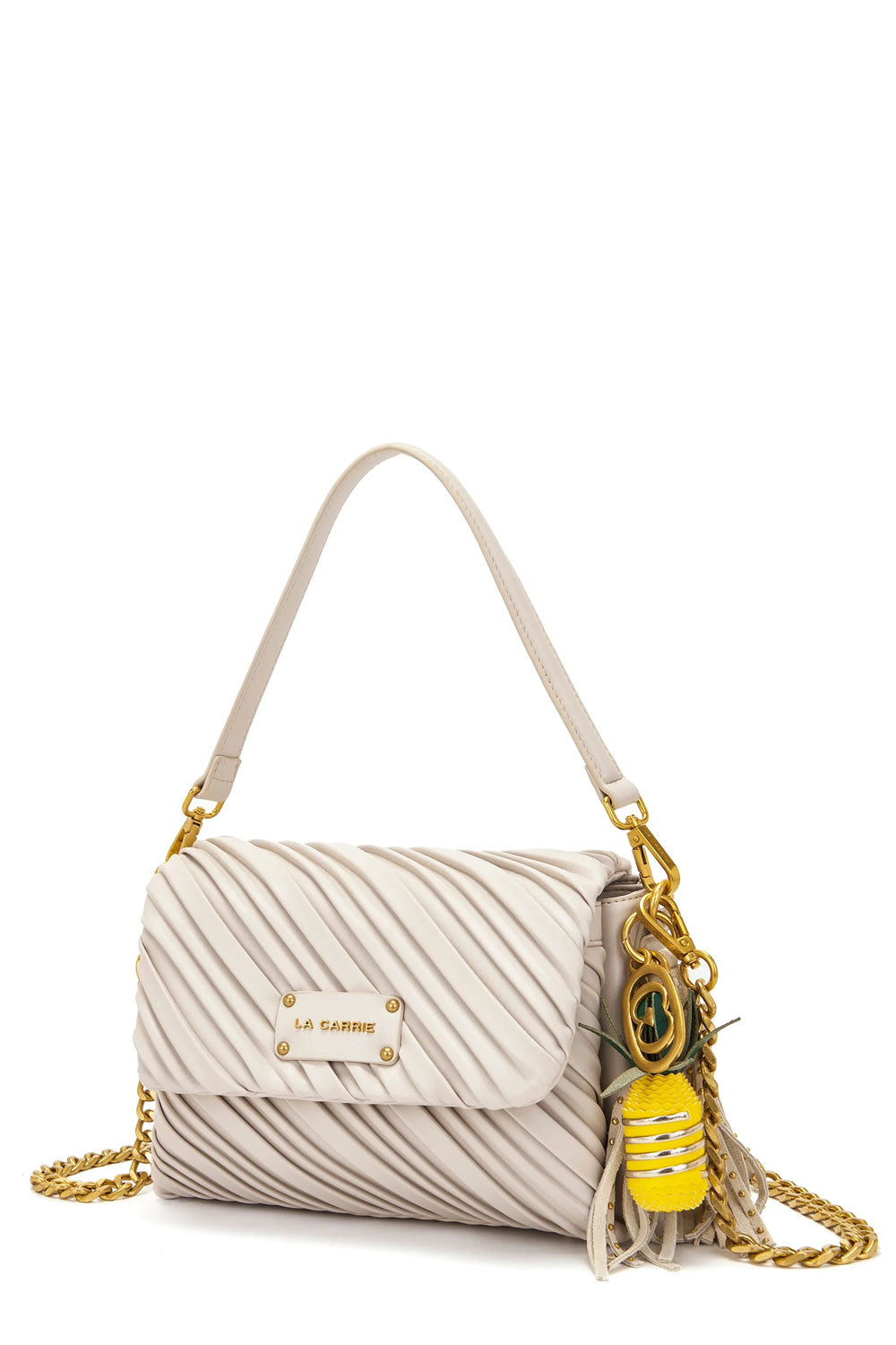 LA CARRIE Borsa a spalla in plissè