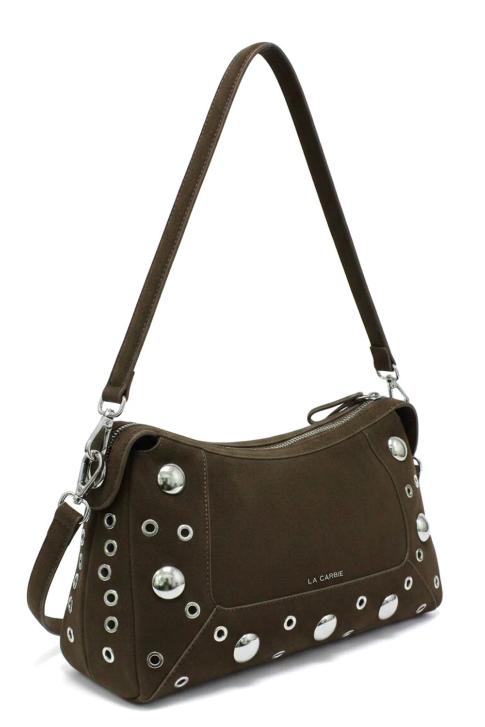 LA CARRIE Ethnic Suede Shoulder Bag