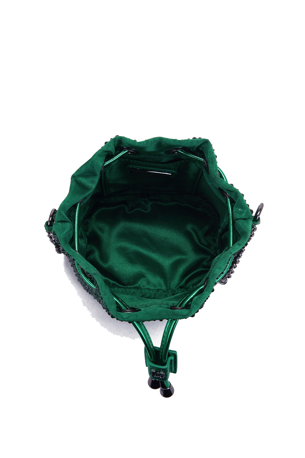 LA CARRIE Mini secchiello satin e strass LA CARRIE