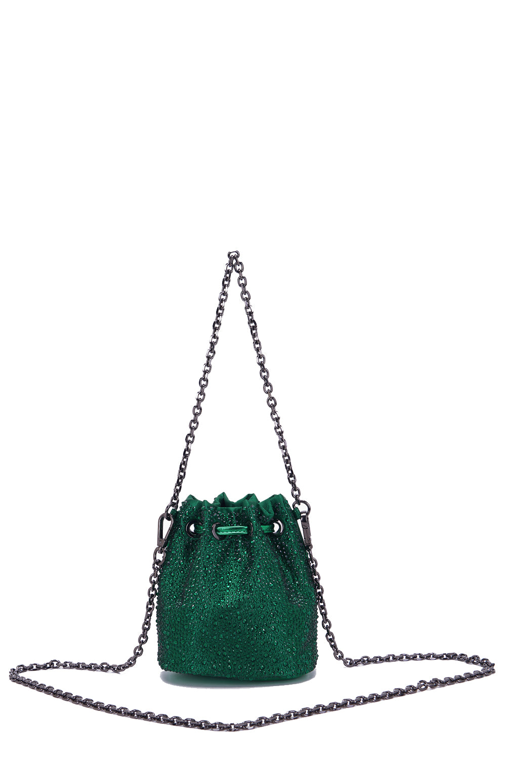 LA CARRIE Mini secchiello satin e strass LA CARRIE