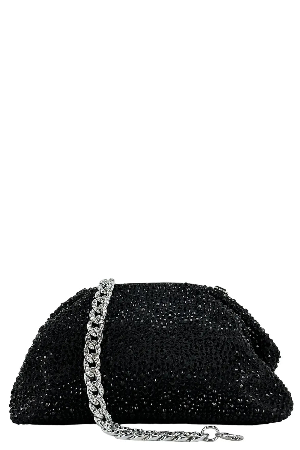 LA CARRIE Pochette strass con tracolla