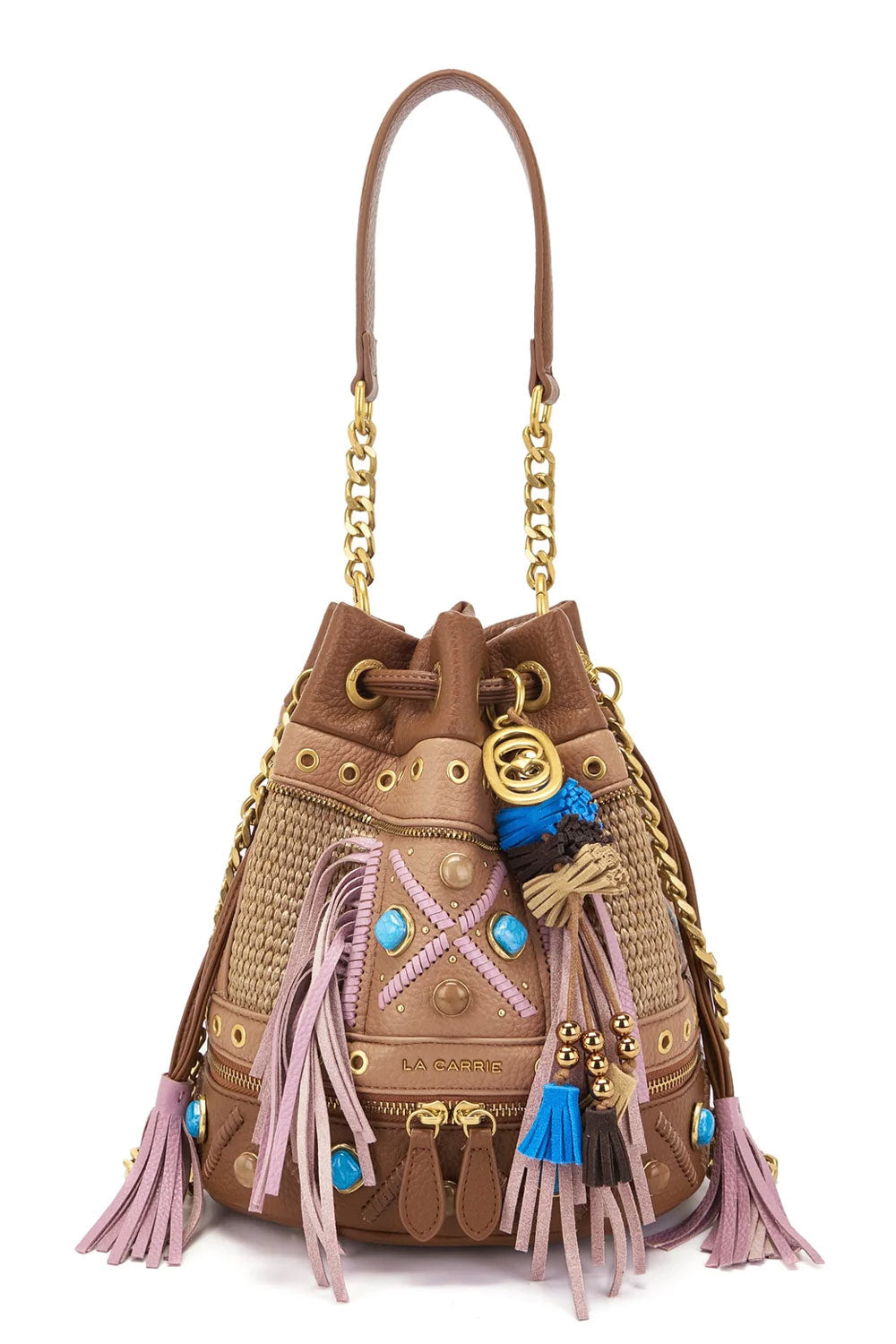 LA CARRIE Secchiello in raffia Jungle