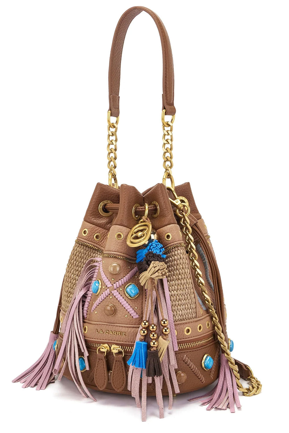 LA CARRIE Secchiello in raffia Jungle