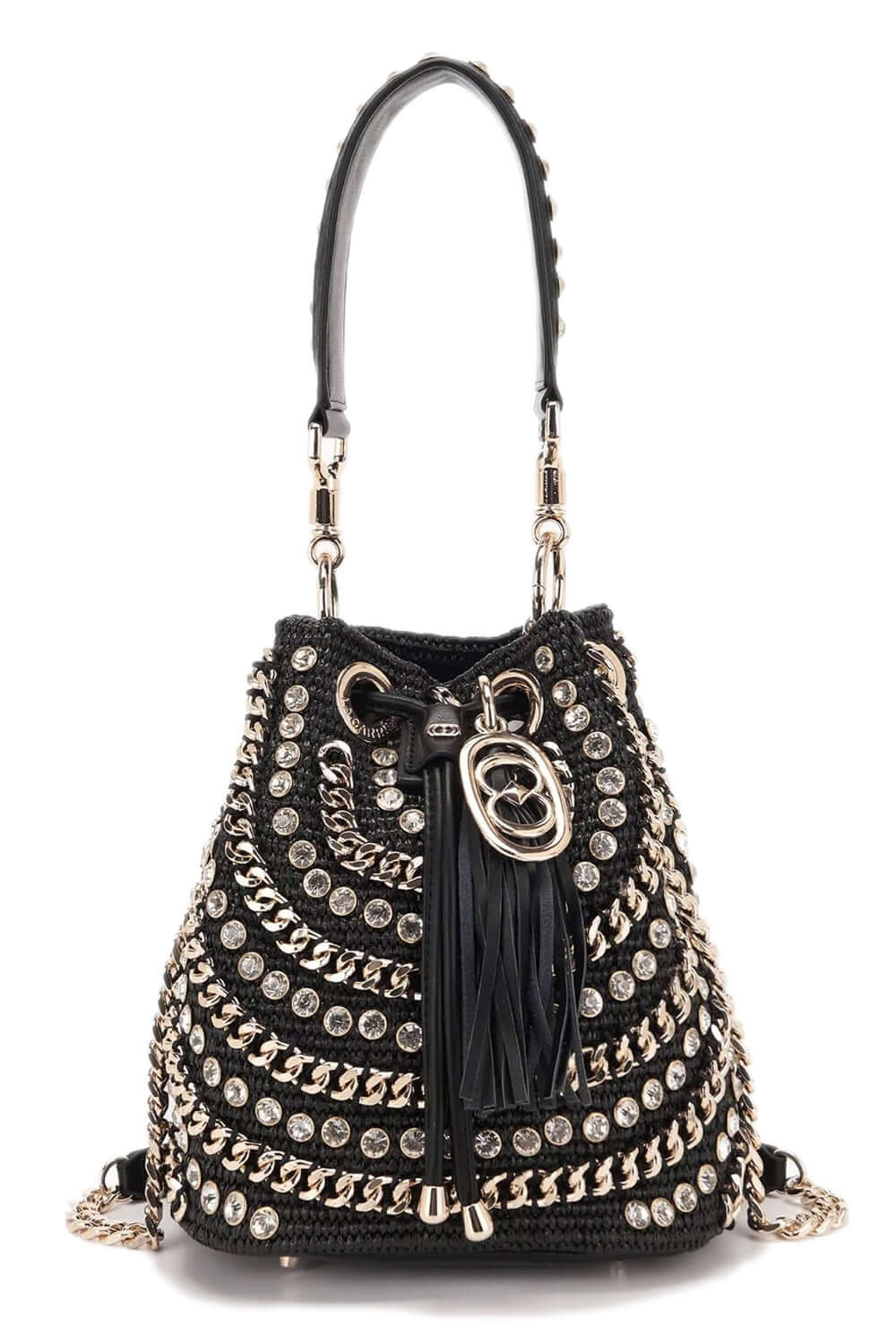 LA CARRIE Secchiello Mirror grande Satchel Bags LA CARRIE