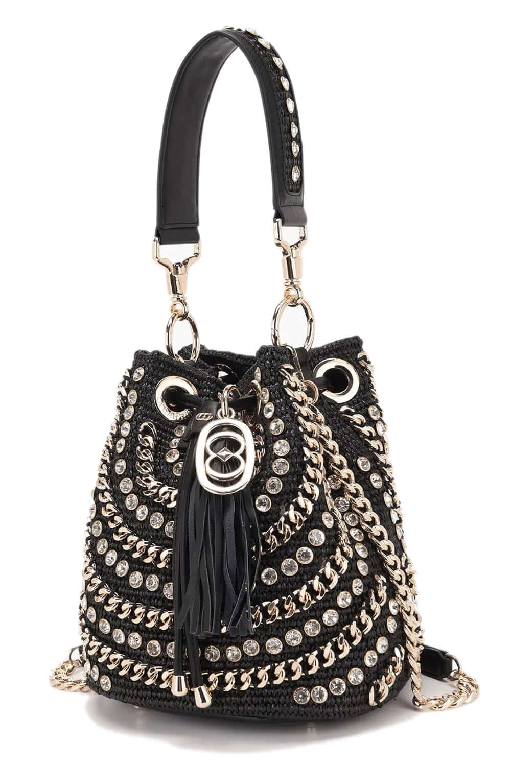 LA CARRIE Secchiello Mirror grande Satchel Bags LA CARRIE