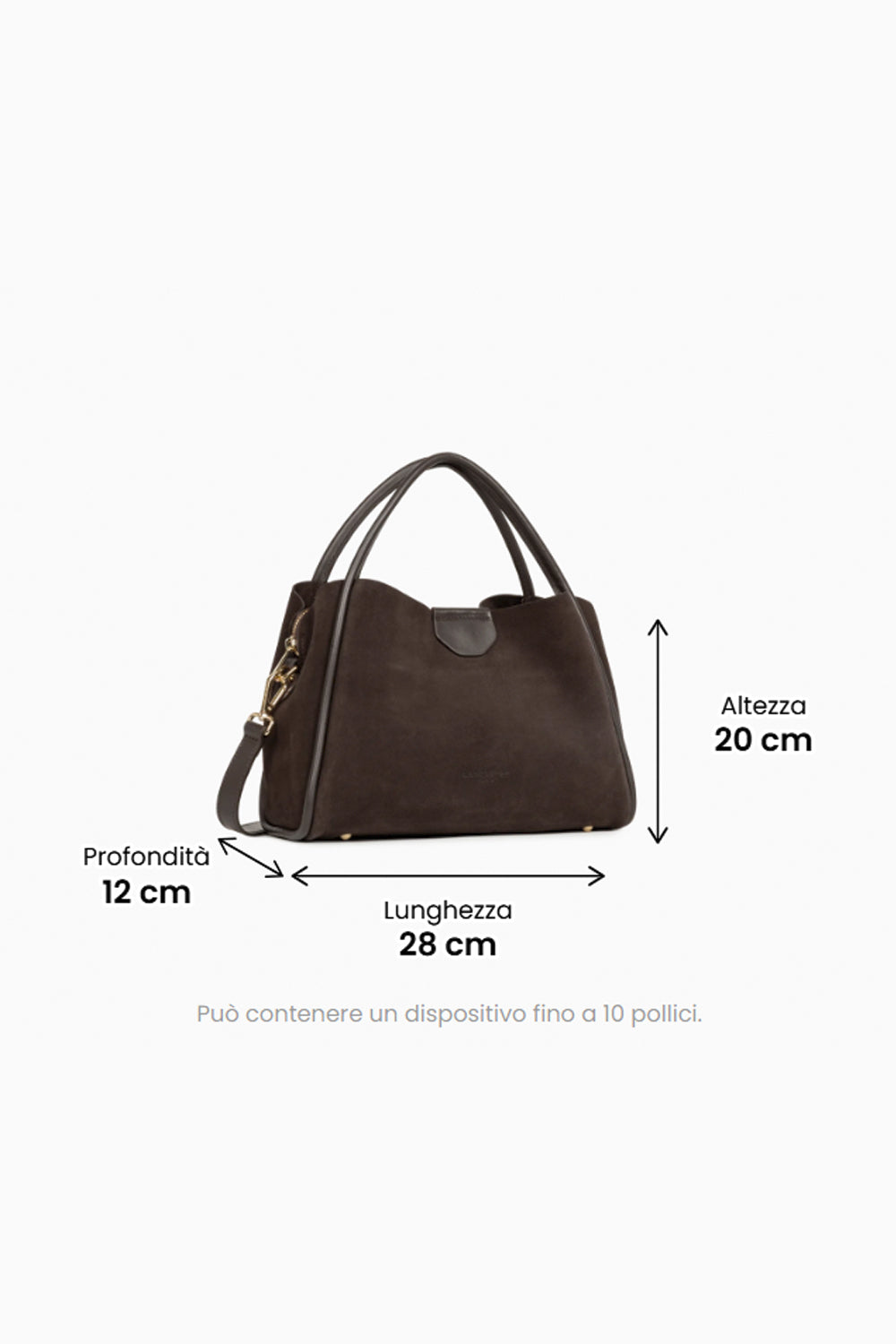 LANCASTER Borsa a mano in suede
