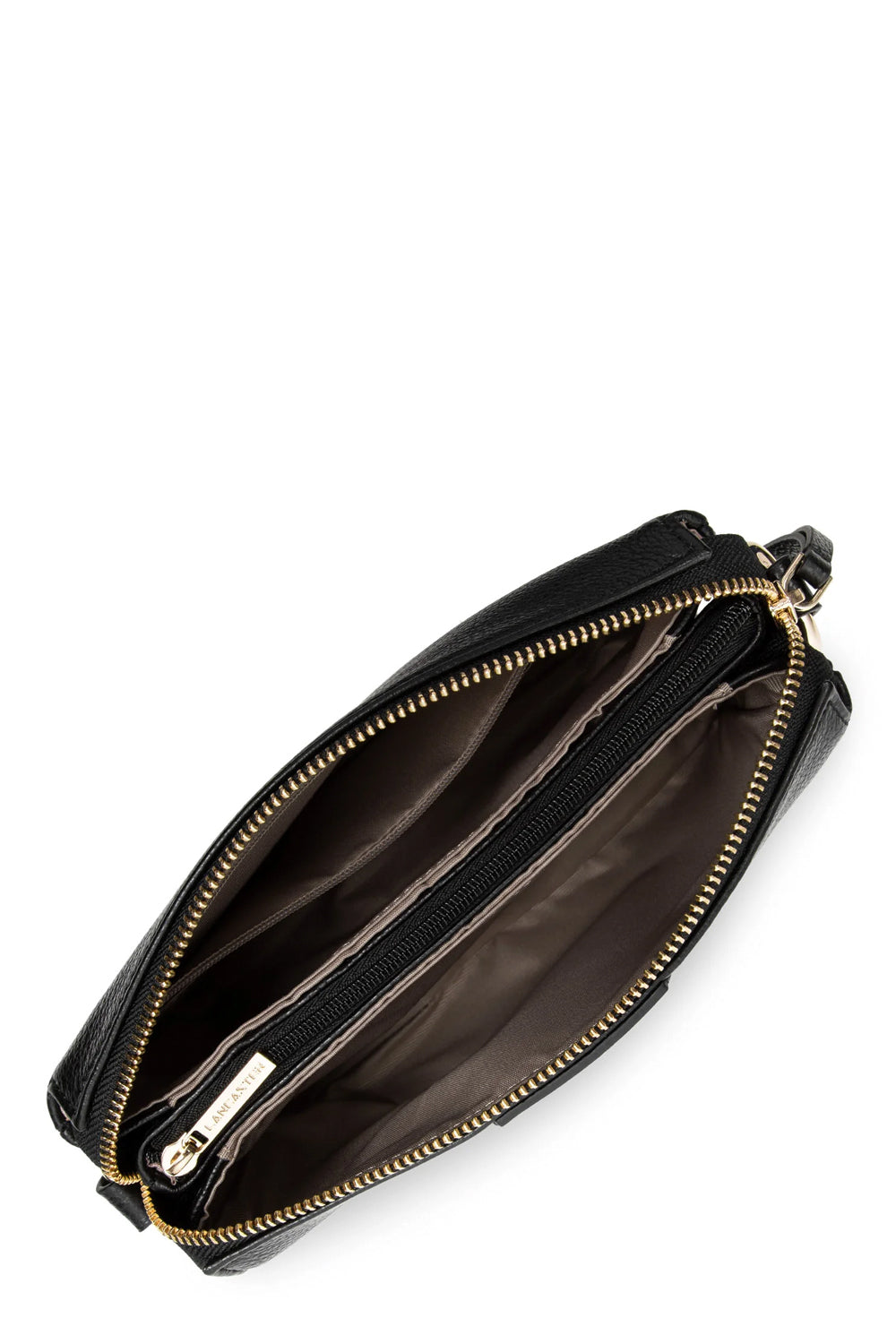 LANCASTER Borsa media Pouch in pelle granulata