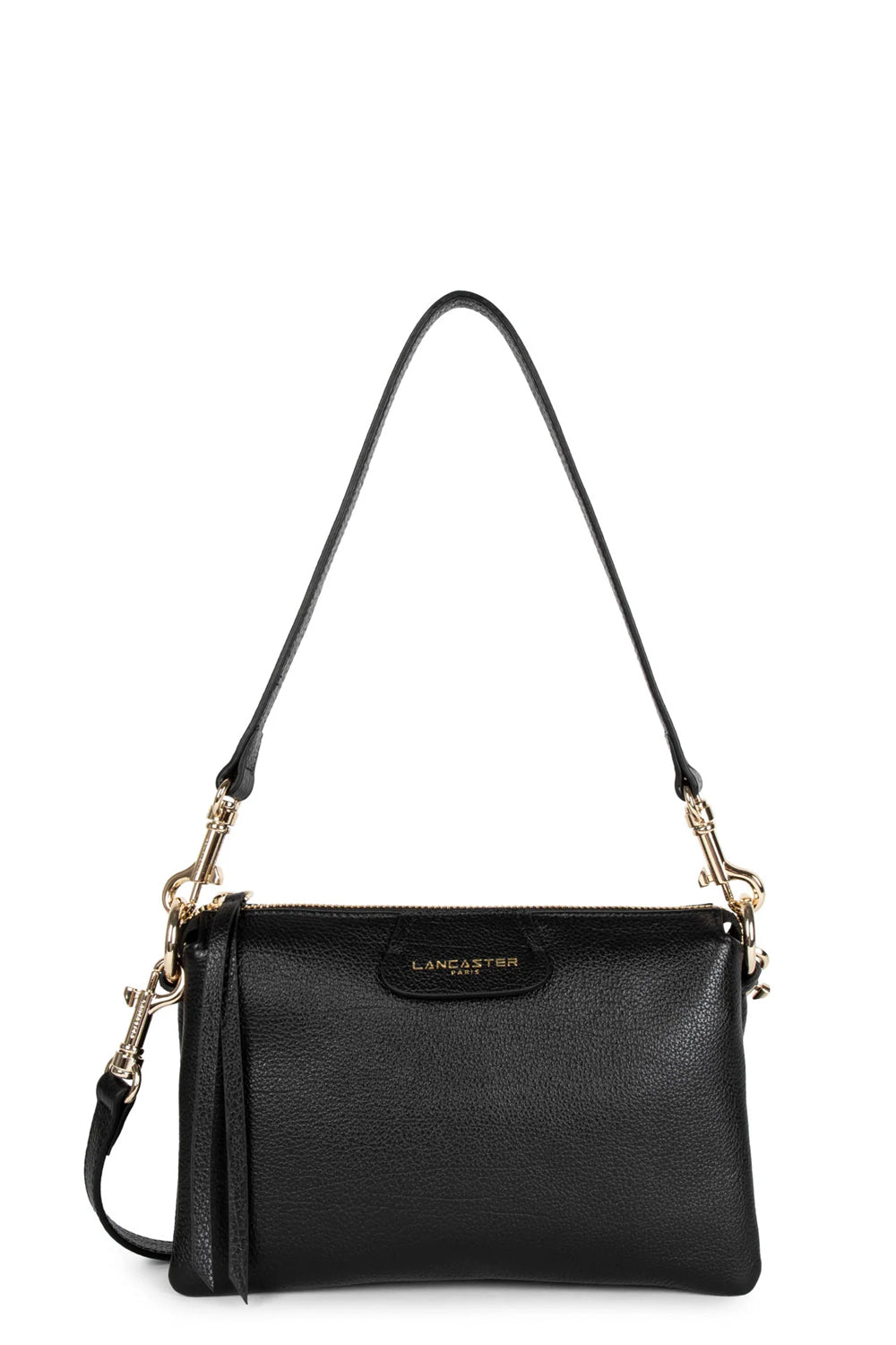 LANCASTER Borsa media Pouch in pelle granulata