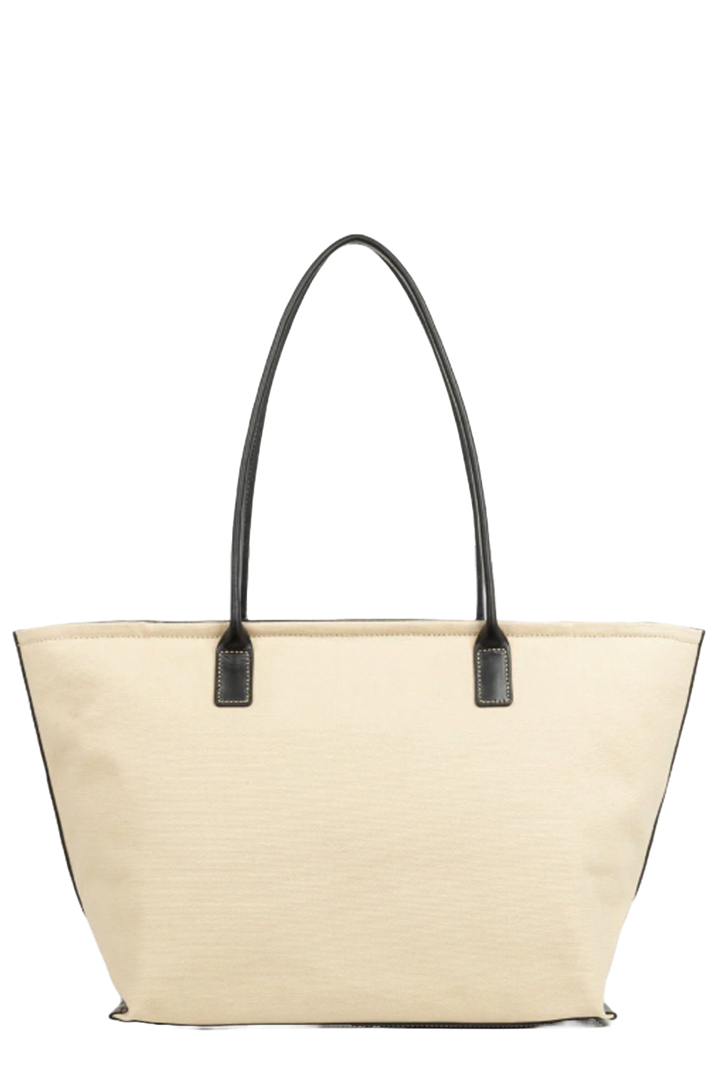 LANCASTER Borsa a spalla in cotone e pelle