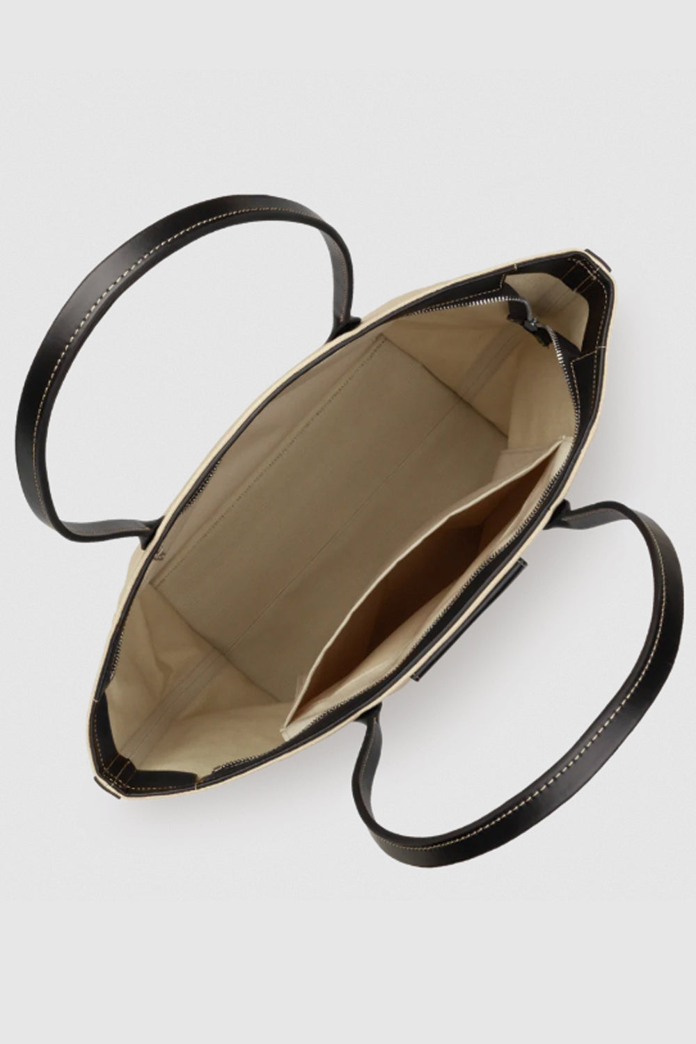 LANCASTER Borsa a spalla in cotone e pelle