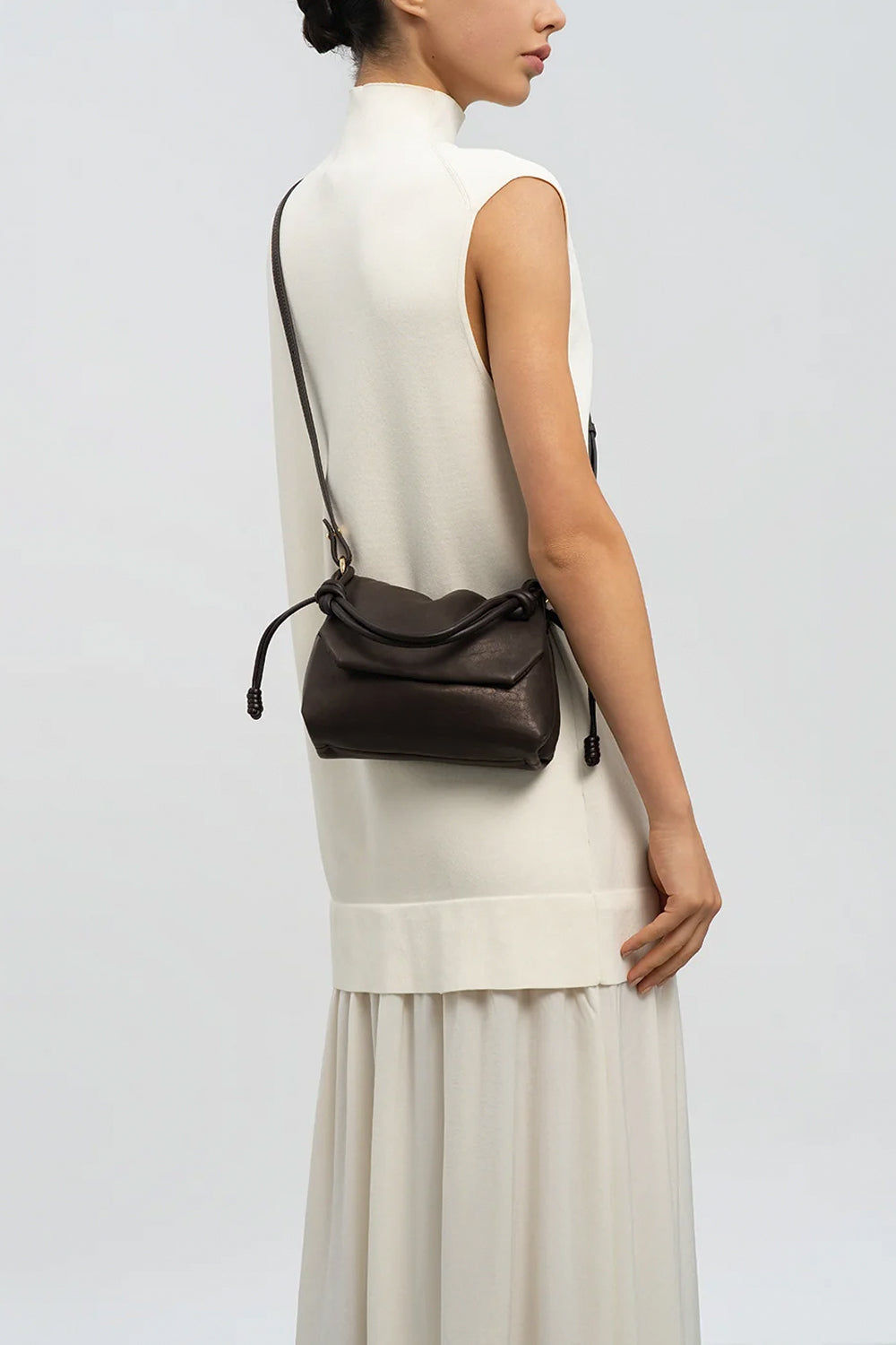 LANCASTER Borsa besace piccola in pelle