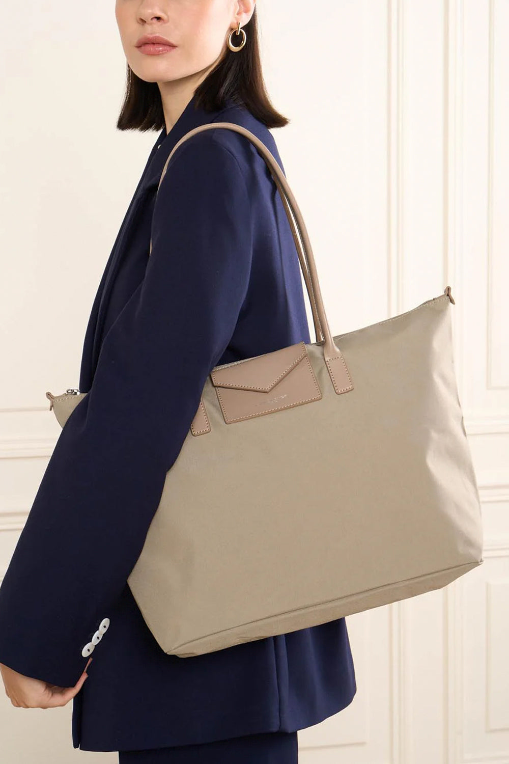 LANCASTER Borsa grande in nylon