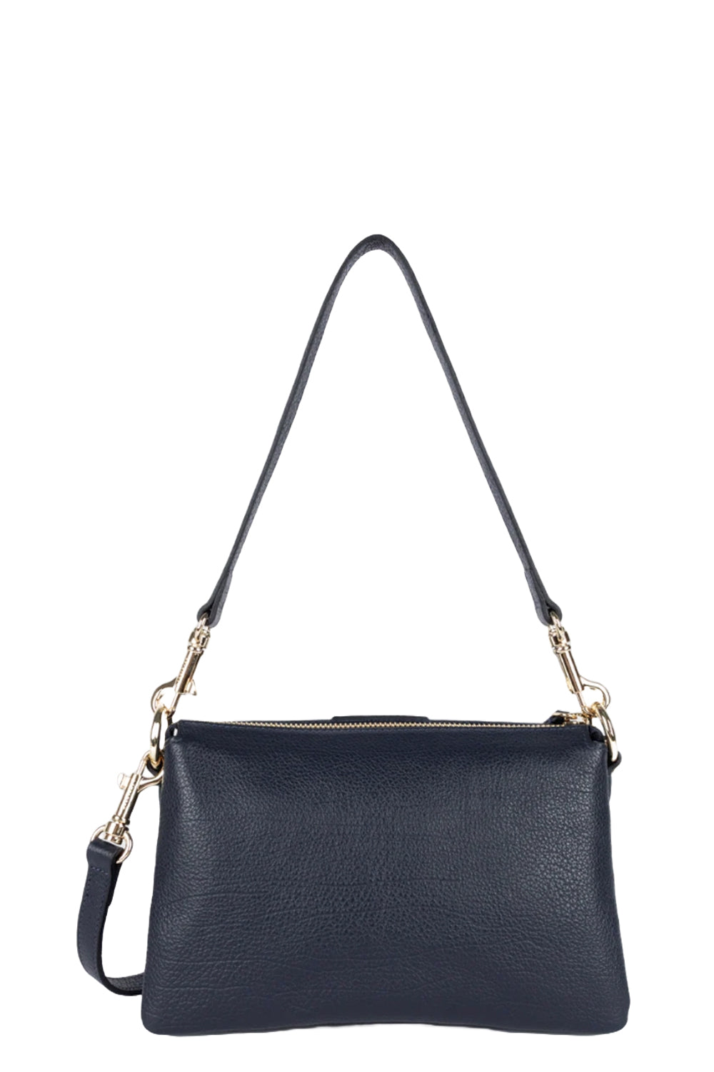 LANCASTER Borsa media Pouch in pelle granulata