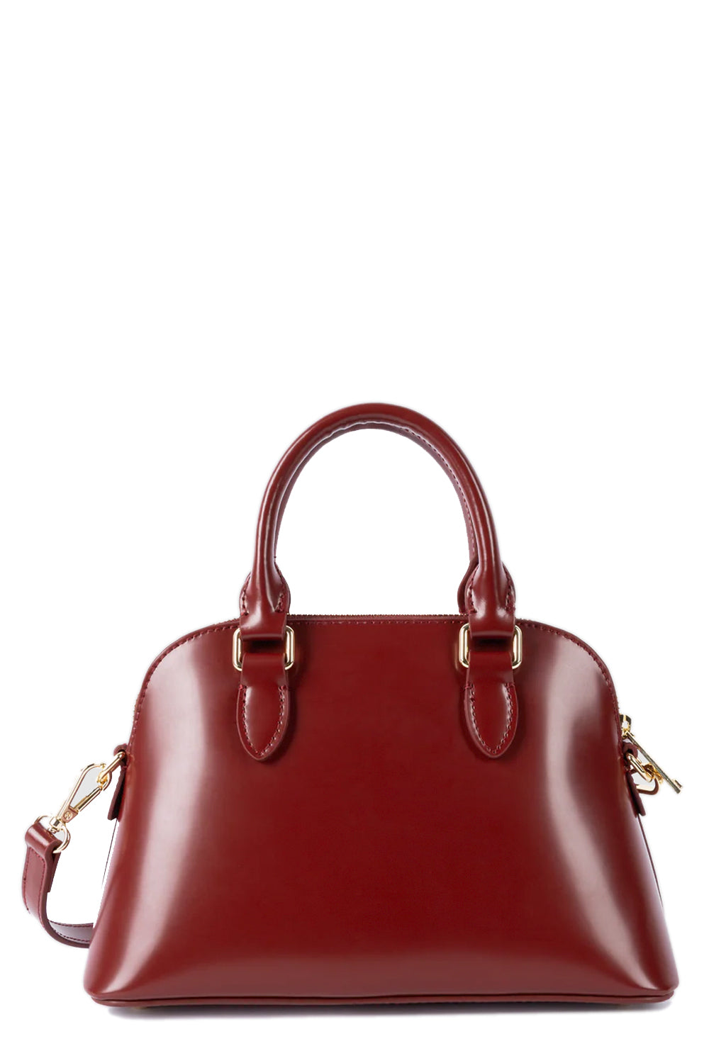 LANCASTER Borsa mezzaluna in pelle liscia