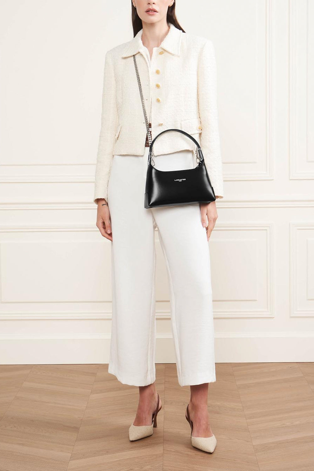 LANCASTER Borsa piccola in pelle liscia