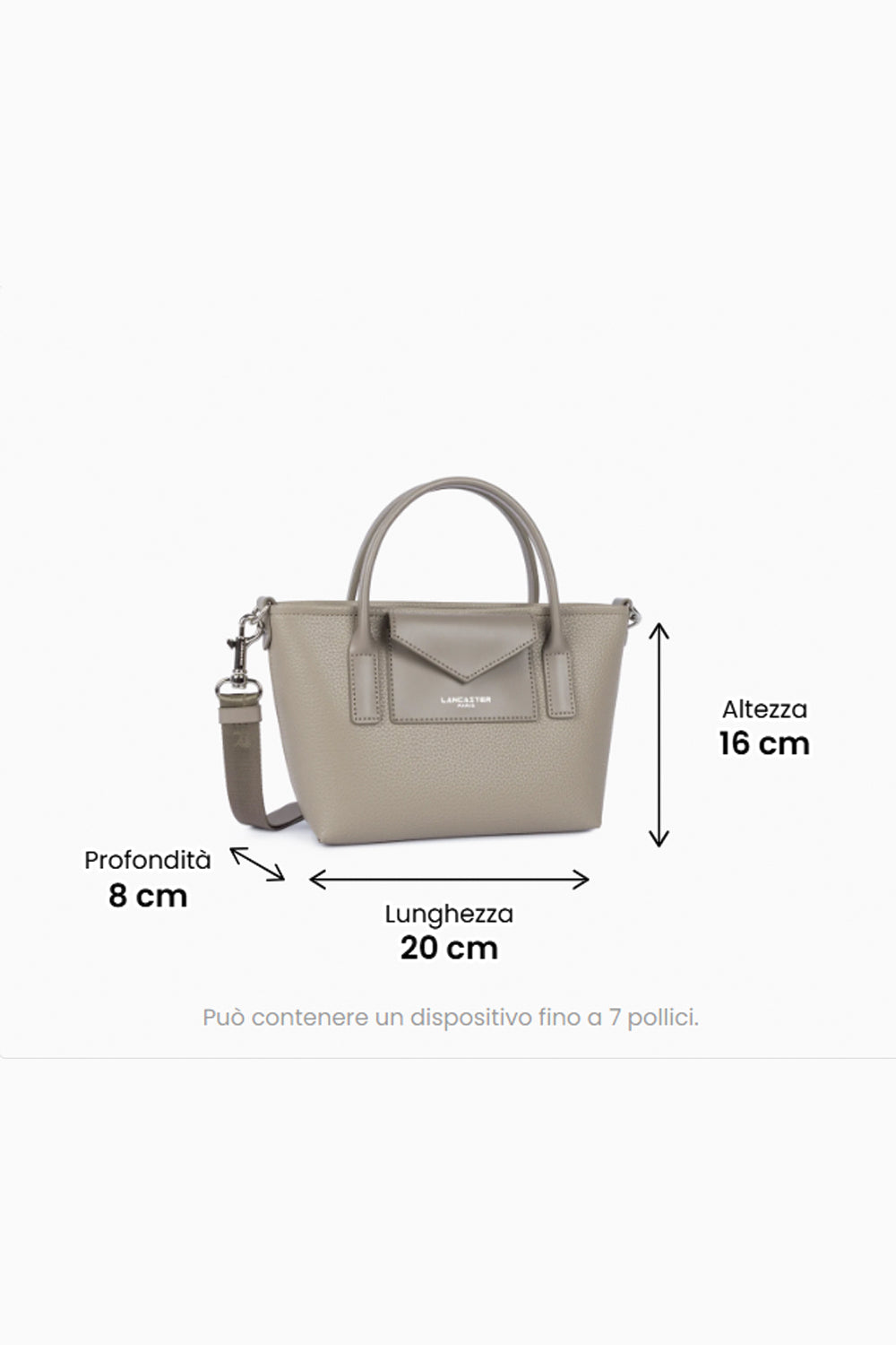 LANCASTER Borsa piccola Maya Double KBA
