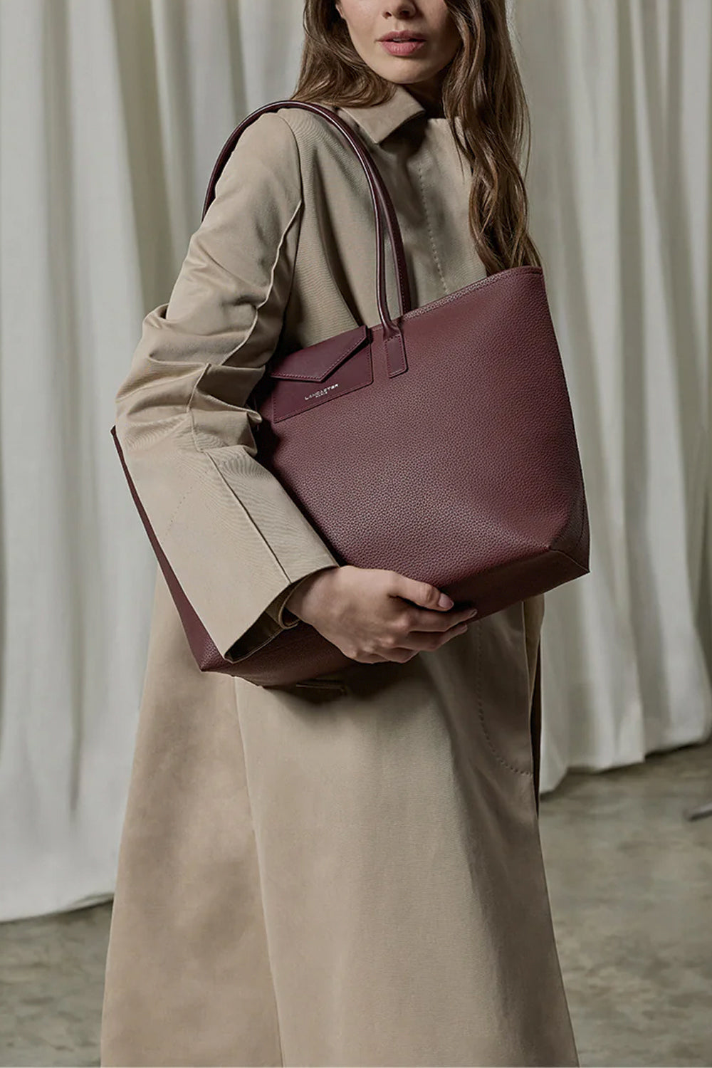 LANCASTER Borsa shopper due manici