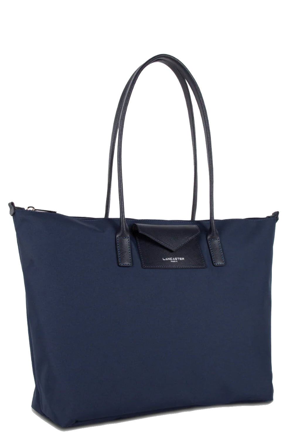 LANCASTER Shopper in nylon con inserti in pelle
