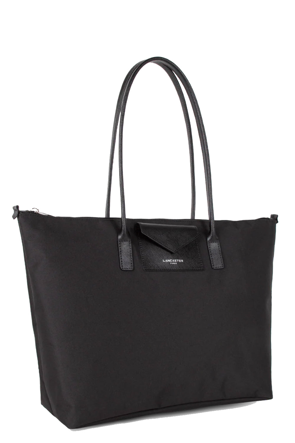 LANCASTER Shopper in nylon con inserti in pelle