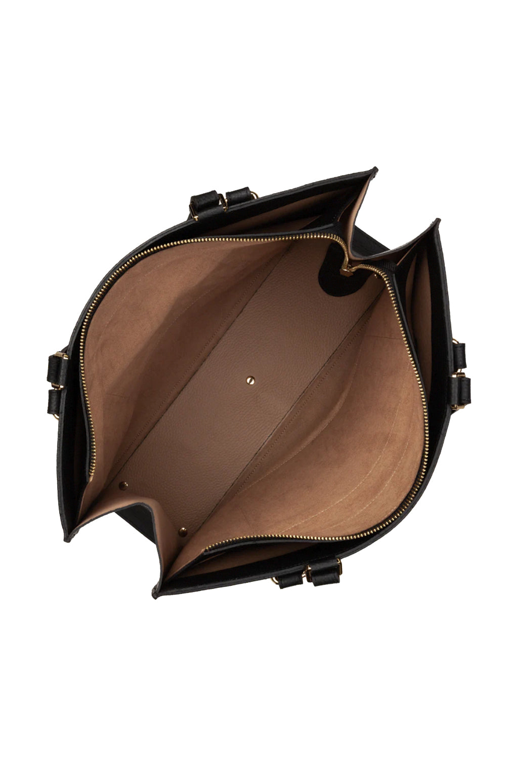 LANCASTER Tote bag grande in pelle gramulata