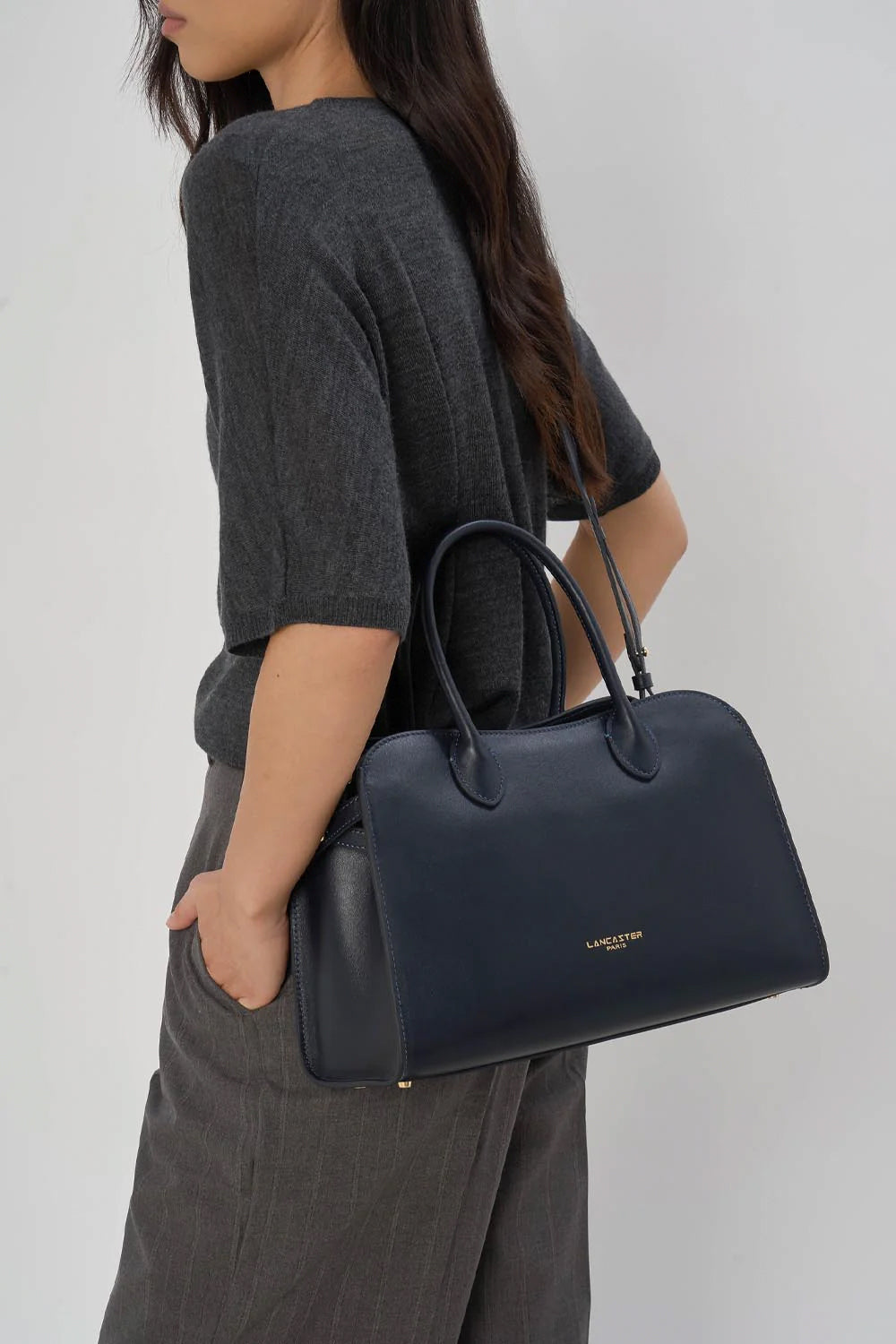 LANCASTER Borsa a mano in pelle